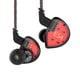 thumbnail image 1 of Auriculares Auriculares internos con cable KZ-ES4 Conector de 3,5 mm Auriculares Tecnología híbrida Música Sonido Audio Auriculares Correr Cable desmontable Negro Regular AweSitey EL005464-01B, 1 of 2