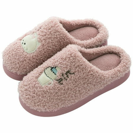 

Hunpta Kids Slippers Toddler Kids Home Slippers Baby Girls Boys Cartoon Warm Indoors Floor Shoes