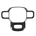 thumbnail image 2 of Steering Wheel Trim, ABS Protective Easy Installation Steering Wheel Panel Cover Carbon Fiber Look  For Cars, 2 of 8