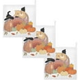 thumbnail image 6 of Coolnut 5 PCS Funny Cat Halloween Baby Muslin Washcloths, Autumn Pumpkins Face Towel Burp Cloths Ultrasoft Absorbent Cotton Bath Wipes Towels for Newborn Boys Girls, 6 of 6