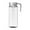 Clear, variant on HengDidi Large Capacity 1100ml Plastic Beverage Pitcher with Push Lid for Drinks, Slim Juice Dispenser Kitchen Office Bar Use
