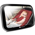 thumbnail image 1 of Espejo de coche para bebé KeaBabies de 360° de ancho con vista cristalina, 1 of 9