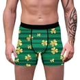 thumbnail image 1 of St. Patrick's Day Underpants for Men, Breathable Fitting Boxers, Polyester, 1 Pc, 1 of 8