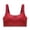 #07 Red 【Mix, Match & Rotate: Stock Up on Daily Colors】, variant on Women's Wire Free Bra, Full Coverage Minimizer Bra with Wide Straps, Soft Support Comfort for All Day | VerBelle,Black L
