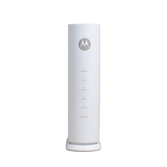 Motorola MNQ1525, WiFi7 BE3600 Router with Easy Mesh, White, single pack