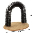 Petmaker Cat SelfGroomer Bristle Ring Brush Kitten Arch with