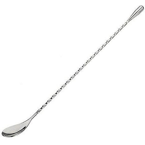 Long Handle Spoon - 304 Stainless Steel Mixing Spoon, For Bartender Or Home Use, 12 ''