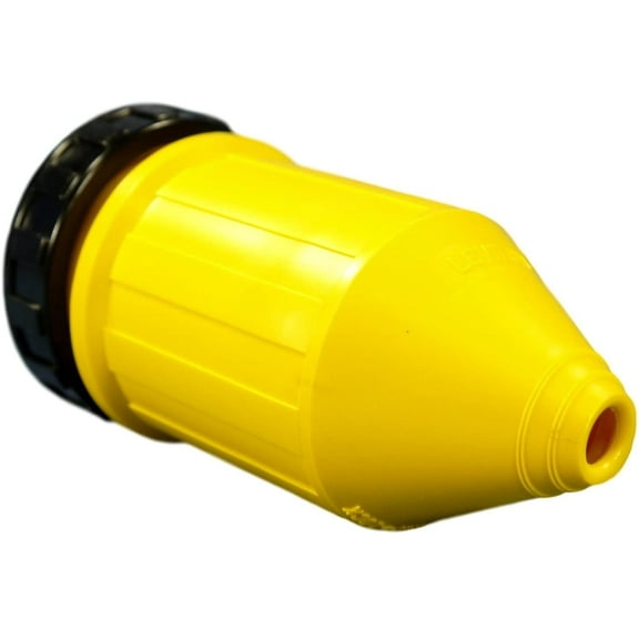 Leviton 50A Yellow Locking Connector Corrosion Resistant Boot 7715-CR