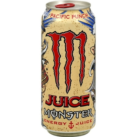 Juice Monster Energy Pacific Punch 16 Ounce