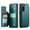 Green, variant on for Samsung Galaxy S21 FE 5G Case with Card Holder, Wallet Case for Women Men with RFID Blocking, Durable Leather Kickstand Magnetic Clasp Shockproof Phone Case for Samsung Galaxy S21 FE 5G