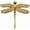Copper Character, variant on Gamvdout Pack of 1 Brass Dragonfly Cabinet Knobs Pure Copper Dragonfly Decoration Handles Gold Drawer Cabinet Door Cupboard Wardrobe Dresser Pulls Knobs Hardware