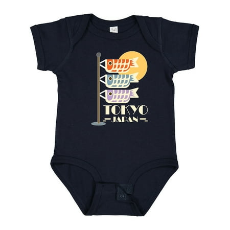 

Inktastic Tokyo Japan Carp Fish Flags Gift Baby Boy or Baby Girl Bodysuit