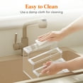 thumbnail image 6 of Lifewit 4 Tier Clear Display Risers Stand, Plastic Risers for Display, Plastic Perfume Organizer, Display for Figures, Cupcake, Dessert, Desktop Stand for Organization and Decor, 3pack, 9inch, 6 of 8
