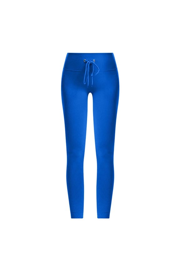 Stretch Ripped Skinny Yoga Pants Women's Fashion Casual Solid Color High Waist Elastic Yoga Pants Shorts Ladies Lined Leggings