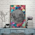 thumbnail image 1 of IDEA4WALL Framed Canvas Wall Art for Living Room, Bedroom Moon Canvas Prints for Modern Home Decoration Ready to Hang, 1 of 4