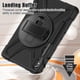 thumbnail image 3 of Funda de uso rudo Teknet para Samsung Galaxy Tab S9 de 11 pulgadas con correa, 3 of 4