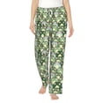 thumbnail image 2 of Goofa Cute Frog Printed Soft Pajama Pants for Women, Wide Leg Comfy Casual Lounge Yoga Pants-X-Large, 2 of 9