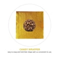thumbnail image 2 of LOVEVER 600 Pcs Gold Aluminum Foil Packing Paper Candy Wrapper Food Waxed Paper Candy Wrapping Paper Foil Wrapper, 2 of 6