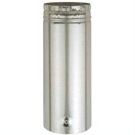 Ameri-Vent Adjustable Length,3" Dia.,1 ft. L 3E12A