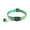 Green, variant on SPRING PARK Pet Supply Soft & Safe Reflective Adjustable Quick Release Dog Collar with Bell