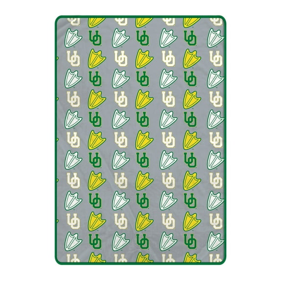 Pegasus Oregon Ducks 66" x 95" Oversized Logo Roll Ultra Cozy Blanket