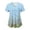 Sky Blue, variant on COMVALUE Cozy Fit Plus Size Scrub Shirts Medical Uniforms Tops Print Scrubs with Design (Pink, XL)