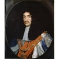 thumbnail image 2 of John Michael Wright 12x14 Gold Ornate Wood Frame and Double Matted Museum Art Print Titled - Charles II, 2 of 4