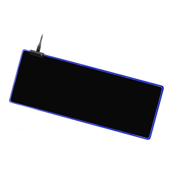 YIGSECU Large Extended AntiSlip LEDMouse Mat Mousepad Featuring Multiple Light Modes For Gaming 400x900mm/300x800mm/300x250mm