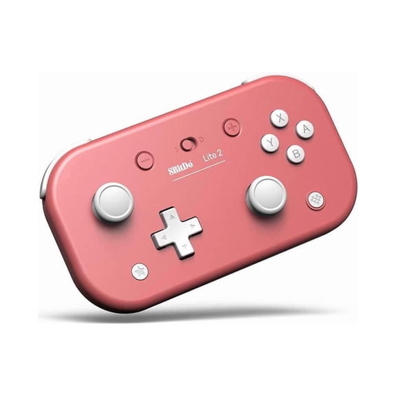 8Bitdo Lite 2 Bluetooth Gamepad for Switch, Switch Lite, Android and Raspberry Pi (Pink)