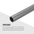 thumbnail image 4 of Uxcell 1 Count Polyvinyl Chloride Rigid Pipe High Impact for Water Pipe, 16.6mm x 22mm Grey, 4 of 7