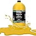 thumbnail image 3 of Pouring Masters Sunflower Yellow Acrylic Ready to Pour Pouring Paint - Premium 64-Ounce Pre-Mixed Water-Based - For Canvas, Wood, Paper, Crafts, Tile, Rocks and more, 3 of 4