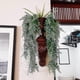 thumbnail image 3 of 2 Pcs Artificial Hanging Ferns Plants Vine Fake Ivy Boston Fern Hanging Plant Outdoor Uv Resistant, 3 of 3
