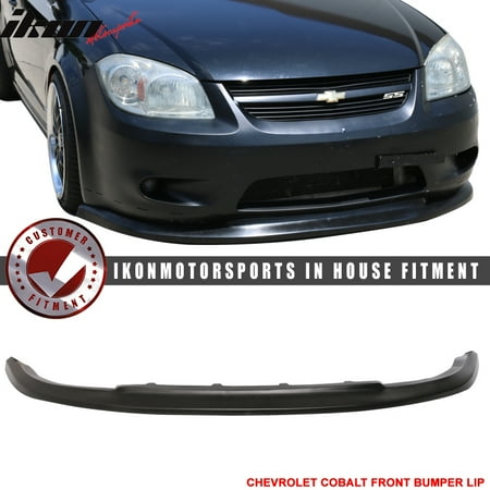 - Fits 05-10 Chevy Cobalt SS Bumper Only ST Style Front Bumper Lip Unpainted - PU