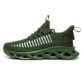 thumbnail image 6 of GSLMOLN Womens Spring Memory Sneakers for Indoor Gym Travel Army Green size 10-10.5, 6 of 6