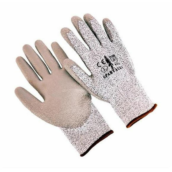 Seattle Glove SPARTACUS-L Hppe Liner with PU Palm Coating Gant&44; Grand - Pack de 12