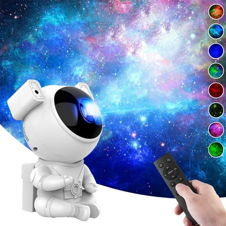 

Big holiday Deals! Dqueduo Creative Astronaut Star Projection Lamp Bedroom Projection Atmosphere Light Night Light Best Gifts for Family on Clearance
