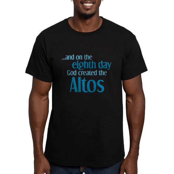 CafePress - Alto Creation Men's Fitted T Shirt (Dark) - Men's Fitted T-Shirt
