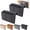 2pcDark Gray, variant on Felt Bedside Caddy Organizer, Hanging Bedside Storage Bag Organizer with Multiple Pockets for Bed, Bunk Bed, Dorm Room and Sofa