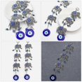 thumbnail image 3 of Evil Eye Elephant Hanging Decor Wall Door Window Decor Metal Multi Color Protection Decorative 1Pcs, 3 of 3