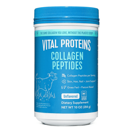 Vital Proteins Collagen Peptides Supplement Powder, Unflavored, 10 oz