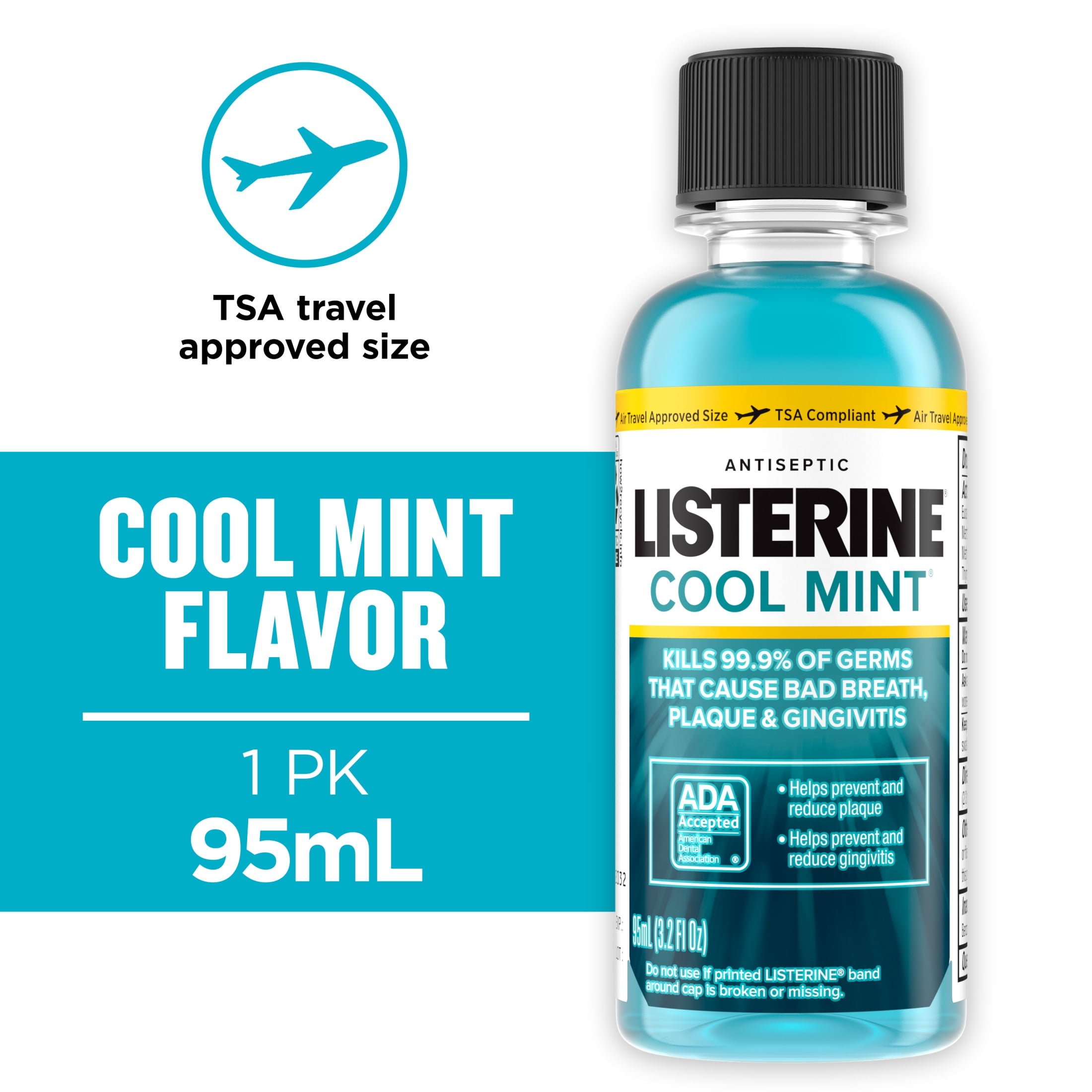 Crest Scope Classic Mouthwash 1.2 oz. Original Mint Flavor Fragment × COLE HAAN American Black