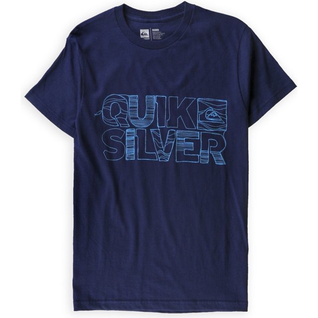 Camiseta gráfica Quiksilver Option Alt azul XX-Large