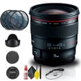 thumbnail image 1 of Canon EF 24mm F/1.4L II USM Objectif (2750B002) + Trousse de Filtres + Capuchon de Protection + Plus (Modèle International), 1 of 3