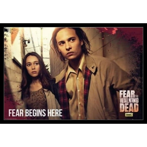 Fear The Walking Dead Laminated & Framed Poster (36 x 24)