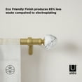 thumbnail image 4 of Umbra Venus 1" Expandable Curtain Rod 36-72", 4 of 12