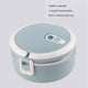 thumbnail image 4 of Fiambrera Con Aislamiente Térmico Azul de Acero inoxidable, Contenedor de Alimentos Portátil Con Hebillas de Seguridad, Ergonímico de, Diseño de, 4 of 7