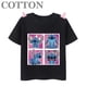 thumbnail image 3 of Camisetas de algodón para niños de moda de verano con múltiples estampados de manga corta y cuello redondo de Disney Stitch Anime, 3 of 5