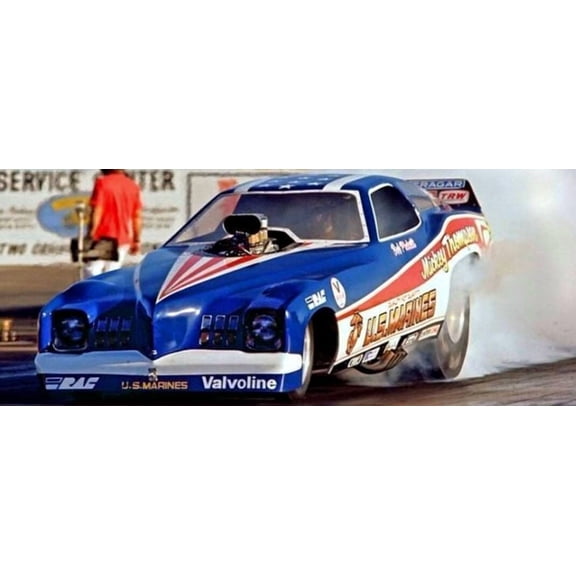 ATLANTIS TOY & HOBBY INC. Mickey Thompson Marines Funny Car 1/16 AANH1499 Plastic Models Other Misc