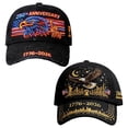 thumbnail image 5 of USA 250th Anniversary Hat, 1776-2026 Patriotic America Baseball Cap, Bald Eagle & Liberty Design, Adjustable Dad Hat for Men & Women, 5 of 7