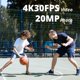 thumbnail image 3 of Akaso Brave 4 Pro 4K30 Cámara De Acción Con Tarjeta Microsd U3 De 128 Gb Cámara Impermeable Subacuática De 131 Pies Control Remoto Con Pantalla Táctil Eis Con 2 Baterías De 1350 Mah Y Kit De Accesorio, 3 of 5